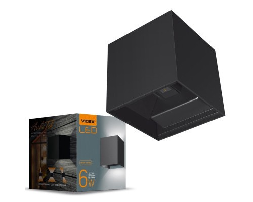 Світильник Videx LED AR04 IP54  6W 2700K (VL-AR04-062B)