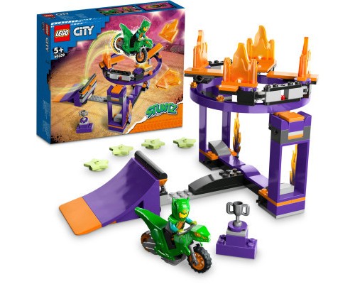 Конструктор LEGO City Stuntz Завдання із каскадерською рампою 144 деталі (60359)