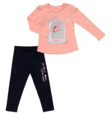 Набір дитячого одягу Breeze з фламінго (12772-110G-peach)