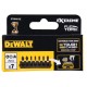 Набір біт DeWALT в касеті для Tough Case, FlexTorq, L 25 мм, Рh2,Pz2,Т20 2 шт,Т25 2 шт,Т30 (DT70810)