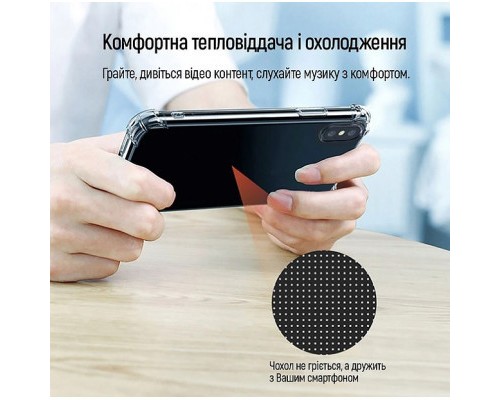 Чохол до мобільного телефона BeCover Anti-Shock Samsung Galaxy A14 4G SM-A145/A14 5G SM-A146 Clear (709084)