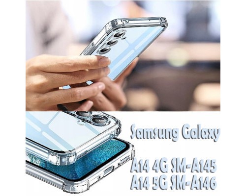 Чохол до мобільного телефона BeCover Anti-Shock Samsung Galaxy A14 4G SM-A145/A14 5G SM-A146 Clear (709084)