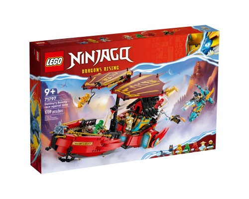 Конструктор LEGO Ninjago Дарунок долі — перегони з часом 1739 деталей (71797)