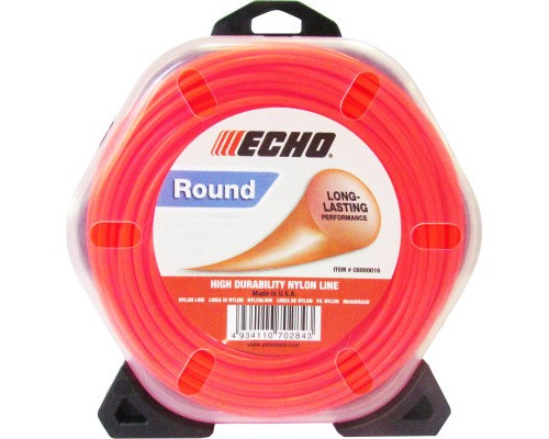 Жилка косильна ECHO d-3,0мм 169м кругла (С6000032/313120052)