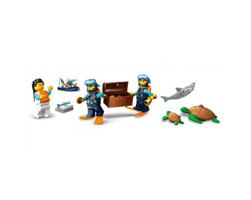 Конструктор LEGO City Дослідницький підводний човен 182 деталей (60377)