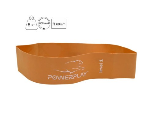 Еспандер PowerPlay 4140 Level 1 Помаранчева (PP_4140_Orange)