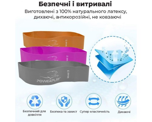 Еспандер PowerPlay 4140 Level 1 Помаранчева (PP_4140_Orange)