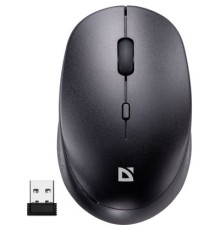 Мишка Defender Auris MB-027 Silent Wireless Black (52027)