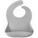 Слинявчик MinikOiOi силіконовий 100% Basics-Bib 2 шт (River Green/Powder Grey) (101020067)