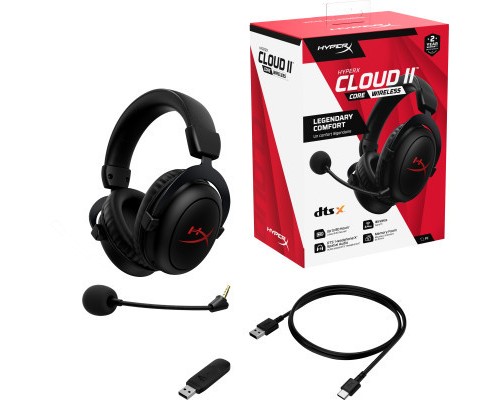Навушники HyperX Cloud II Core Wireless Black (6Y2G8AA)