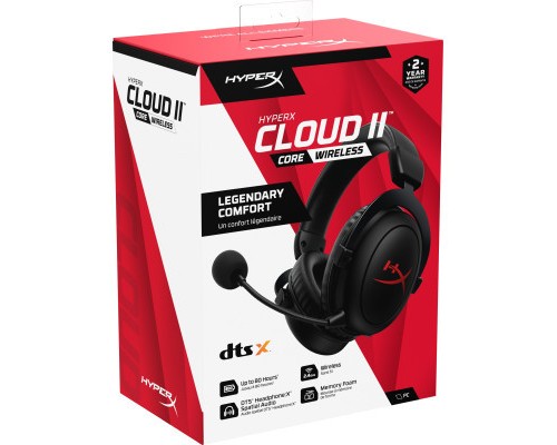 Навушники HyperX Cloud II Core Wireless Black (6Y2G8AA)