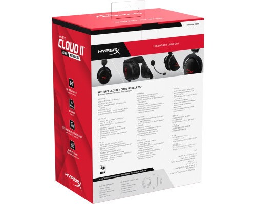 Навушники HyperX Cloud II Core Wireless Black (6Y2G8AA)