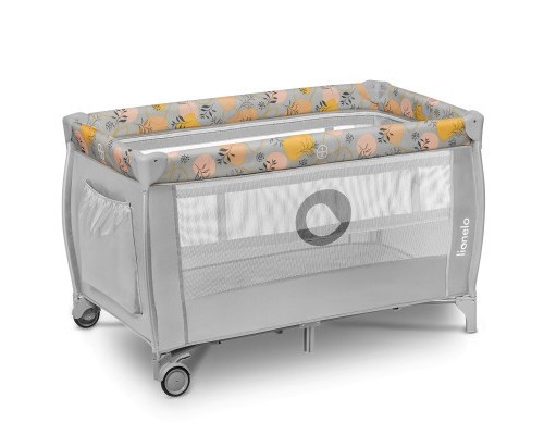 Дитячий манеж Lionelo Stefi Plus Pink Yellow (LO-STEFI PLUS PINK YELLOW)