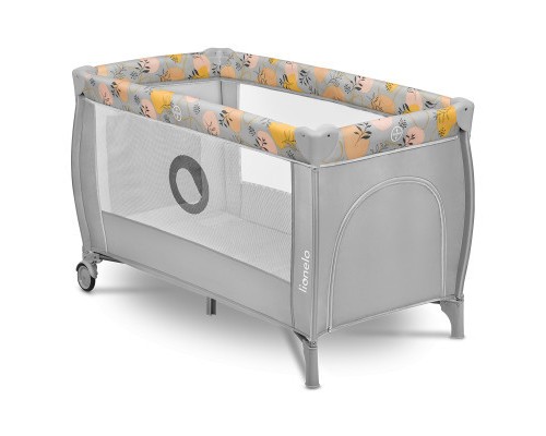 Дитячий манеж Lionelo Stefi Plus Pink Yellow (LO-STEFI PLUS PINK YELLOW)