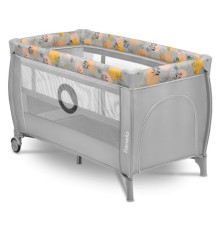 Дитячий манеж Lionelo Stefi Plus Pink Yellow (LO-STEFI PLUS PINK YELLOW)