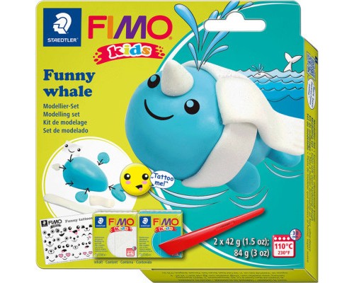 Набір для творчості Fimo Kids Кит 2 кольори х 42 г (4007817078730)