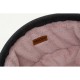 Лежак для тварин MISOKO&CO Pet bed round plush 45x45x22 см grey and pink (HOOP31839)