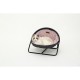 Лежак для тварин MISOKO&CO Pet bed round plush 45x45x22 см grey and pink (HOOP31839)