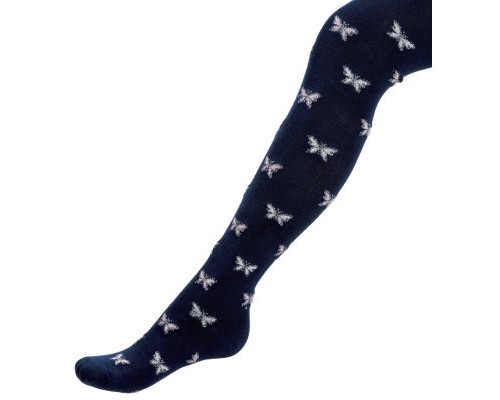 Колготки дитячі UCS Socks з метеликами (M0C0301-2110-5G-darkblue)