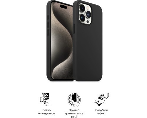 Чохол до мобільного телефона Armorstandart ICON2 Case Apple iPhone 15 Pro Max Black (ARM70528) Чохол до мобільного телефона Armorstandart ICON2 Case Apple iPhone 15 Pro Max Black (ARM70528)