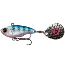 Блешня Savage Gear Fat Tail Spin 80mm 24.0g Blue Silver Pink (1854.11.79)