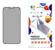 Скло захисне Drobak Anty Spy Apple iPhone 15 Pro (Black) (292934)