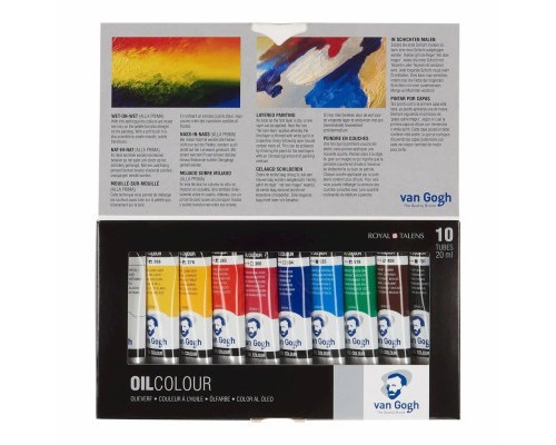 Олійні фарби Royal Talens Van Gogh 10 кольорів 20 мл (8712079231361)