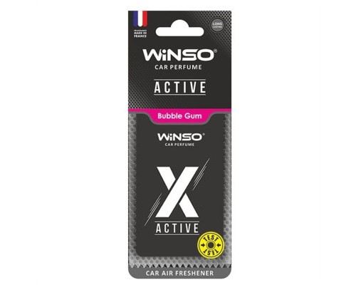 Ароматизатор для автомобіля WINSO X Active Bubble Gum (533440) 
