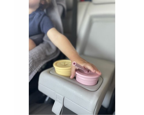 Поїльник-непроливайка MinikOiOi Sip+Snack - Mineral Blue / Powder Grey (101100109)