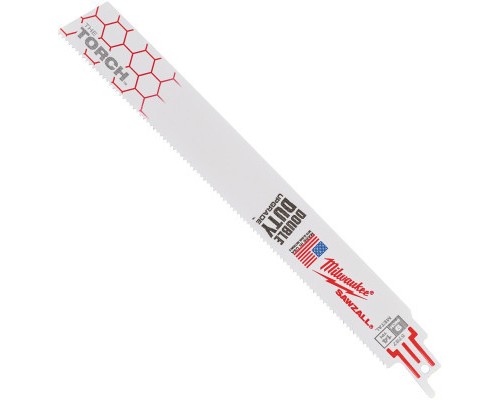Полотно Milwaukee для шабельної пили, TORCH 230мм, крок 1,8мм, 5шт, метал (48005787)
