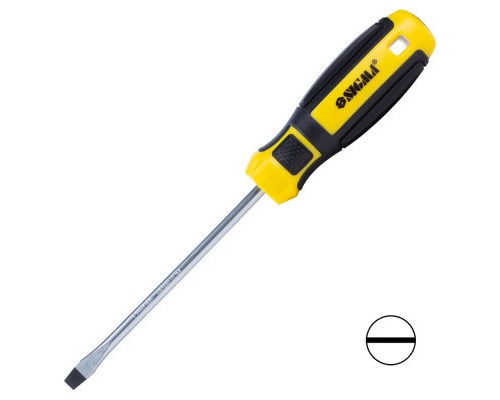 Викрутка Sigma шліцева SL 6.0x125мм CrV Mega (4009261)