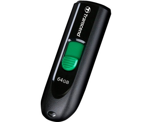 USB флеш накопичувач Transcend 64GB JetFlash 790C Black USB 3.1 Type-C (TS64GJF790C) 