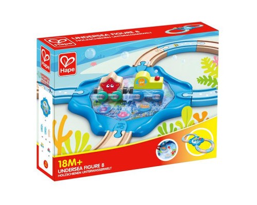 Залізниця Hape Підводний світ 15 елементів (E3827)