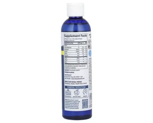 Мінерали Trace Minerals Полный спектр микроэлементов в каплях, ConcenTrace, Full Spectrum, (TMR-00005)