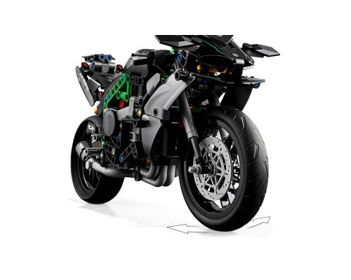 Конструктор LEGO Technic Мотоцикл Kawasaki Ninja H2R 643 деталі (42170)