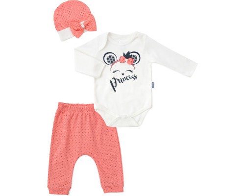 Набір дитячого одягу Miniworld PRINCESS (14823-68G-coral)