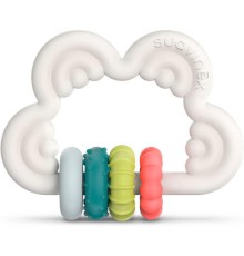 Прорізувач Suavinex силіконовий з бряскальцем/ мультиколір (401439)