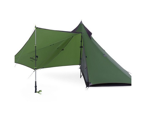 Намет Naturehike надлегкий NH17T030-L темно-зелений (6975641885894)