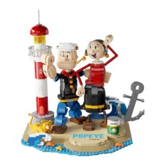 Конструктор Pantasy Popeye Папай з Оливою (86401)
