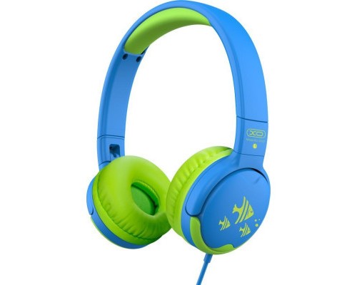 Навушники XO EP47 Blue-Green (XO-EP47BLU)