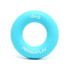 Еспандер PowerPlay кистьовий силіконовий Hand Grip Ring Light Блакитний (PP_4324_15kg)