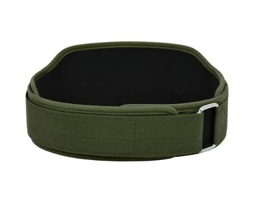Атлетичний пояс RDX RX5 Double Belt неопреновий Army Green M (WBD-RX5AG-M)