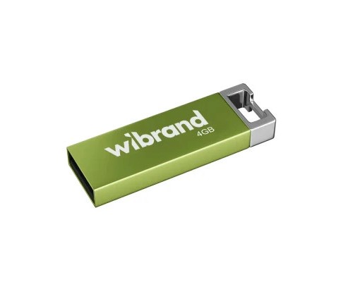 USB флеш накопичувач Wibrand 4GB Chameleon Green USB 2.0 (WI2.0/CH4U6LG) 