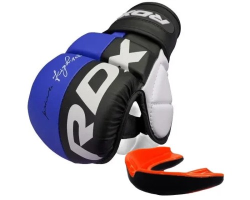 Рукавички для MMA RDX T6 Plus Rex Blue L (GGR-T6U-L+)