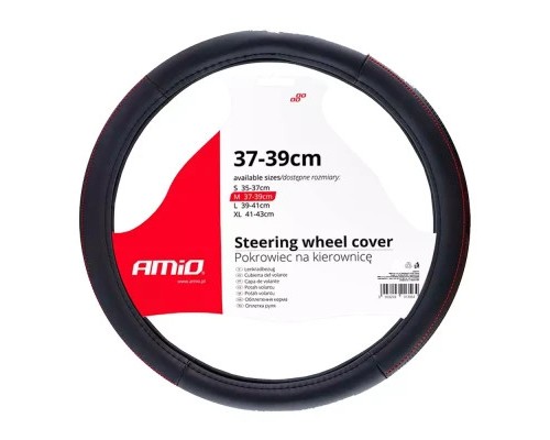 Чохол на руль AMiO SWC-28-M 37-39 см (02565) (025659)