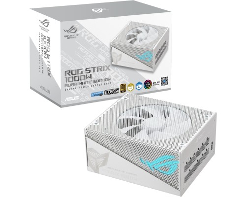 Блок живлення ASUS 1000W ROG Strix PCIE5 Gold Aura White Edition (90YE00P5-B0NA00)