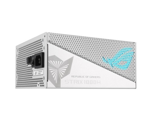 Блок живлення ASUS 1000W ROG Strix PCIE5 Gold Aura White Edition (90YE00P5-B0NA00)