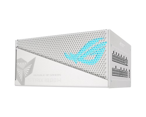 Блок живлення ASUS 1000W ROG Strix PCIE5 Gold Aura White Edition (90YE00P5-B0NA00)