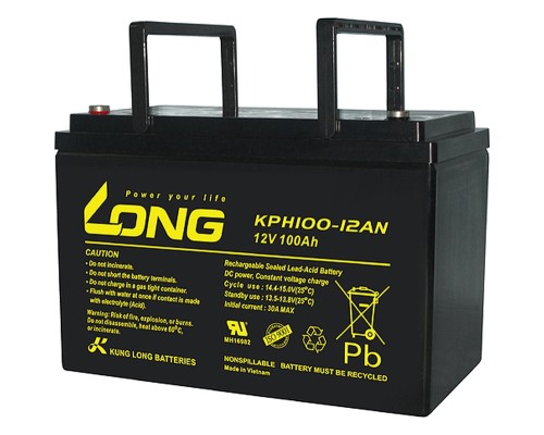 Батарея до ДБЖ Long 12V-105Ah (KPH105-12AN) 