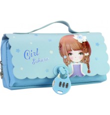 Пенал Cool For School 1 відділення Блакитний (CF7473-blue)